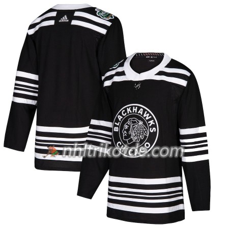 Chicago Blackhawks Trikot Blank 2019 Winter Classic Adidas Schwarz Authentic - Herren